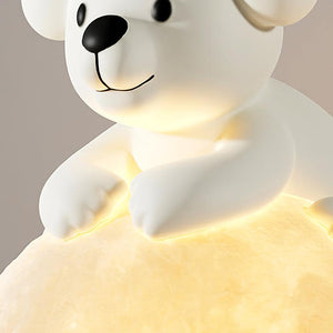 Cute Bear Table Lamp 5.9″- 7.9″