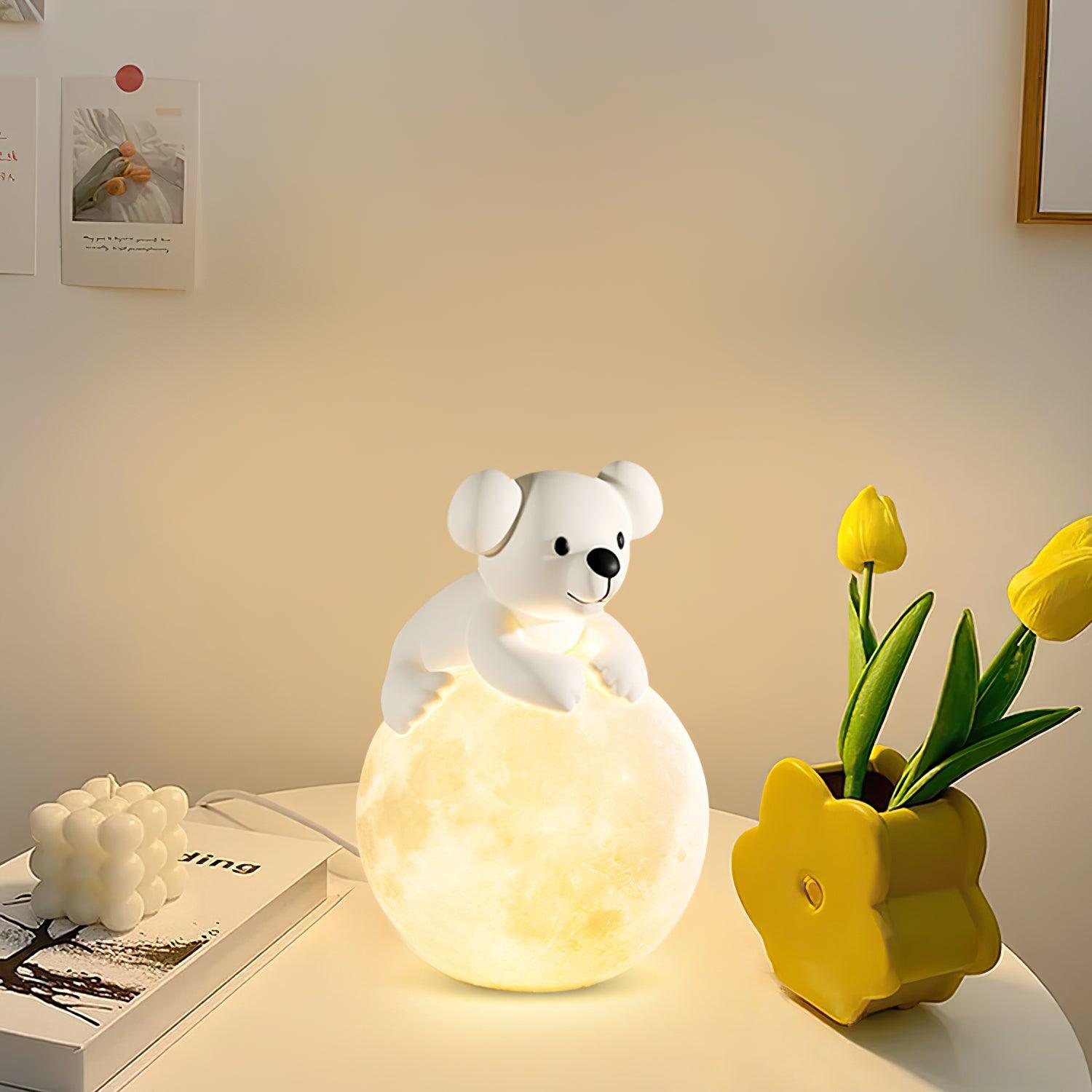 Cute Bear Table Lamp 5.9″- 7.9″ - Docos