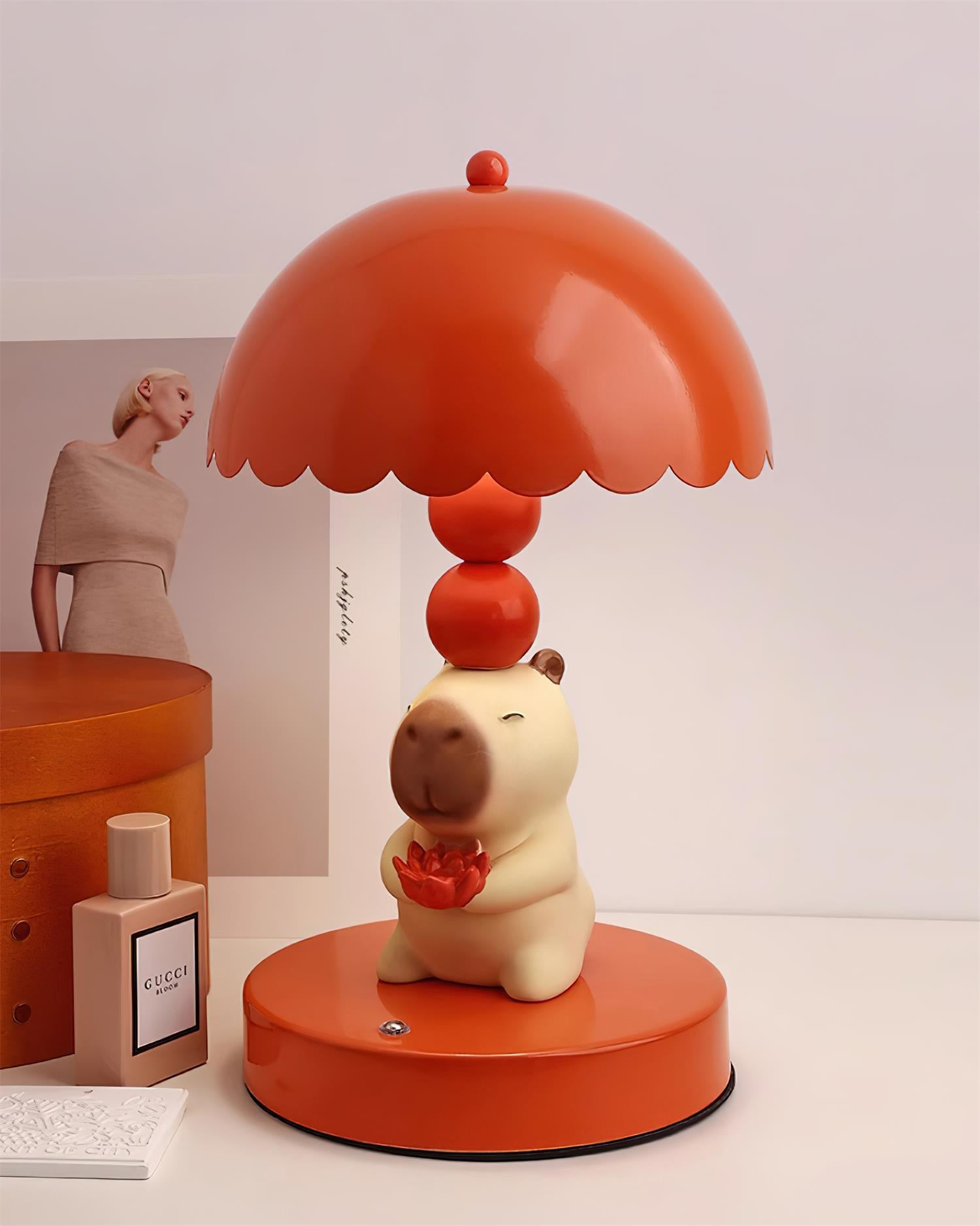 Cute Capibara Table Lamp