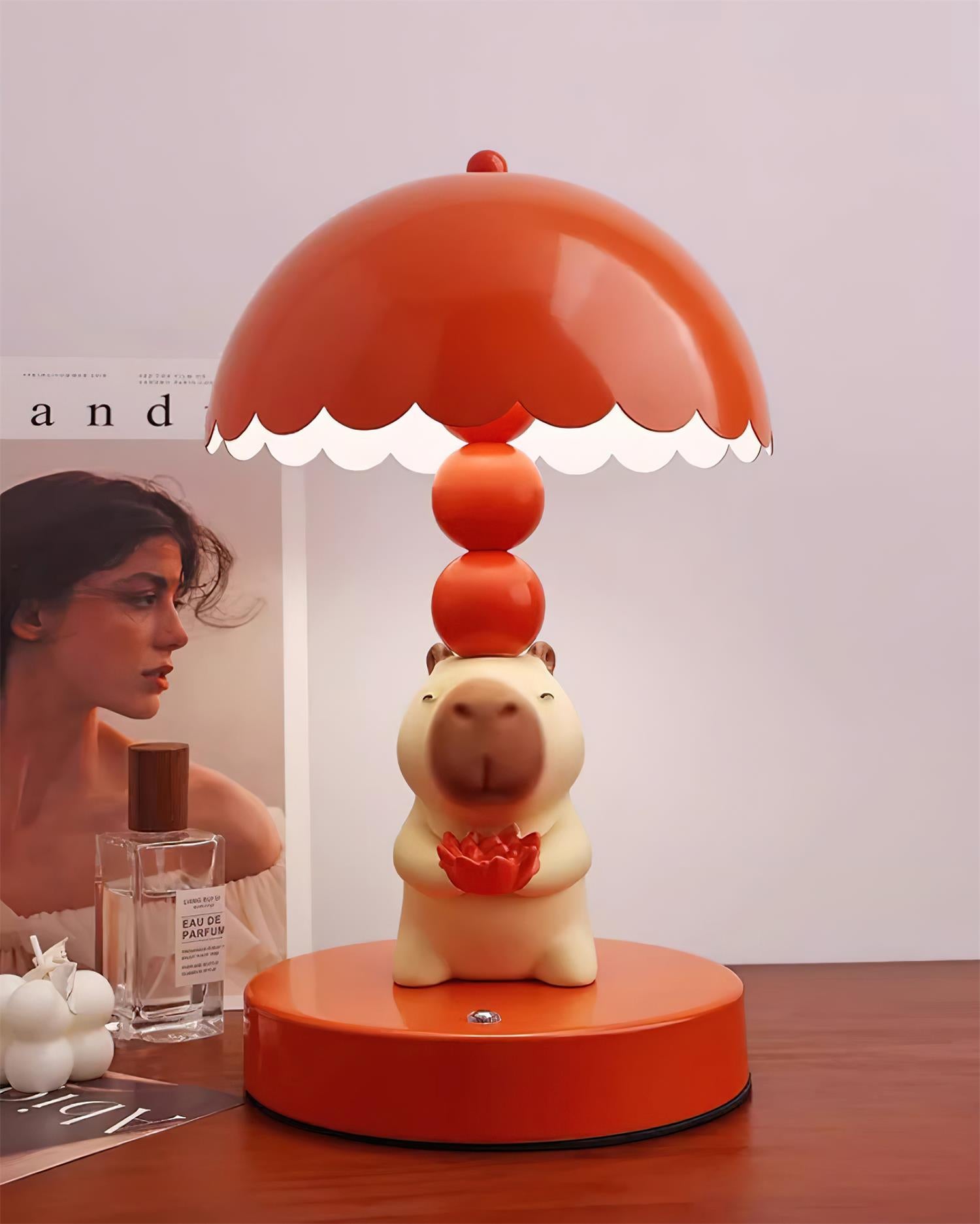 Cute Capibara Table Lamp