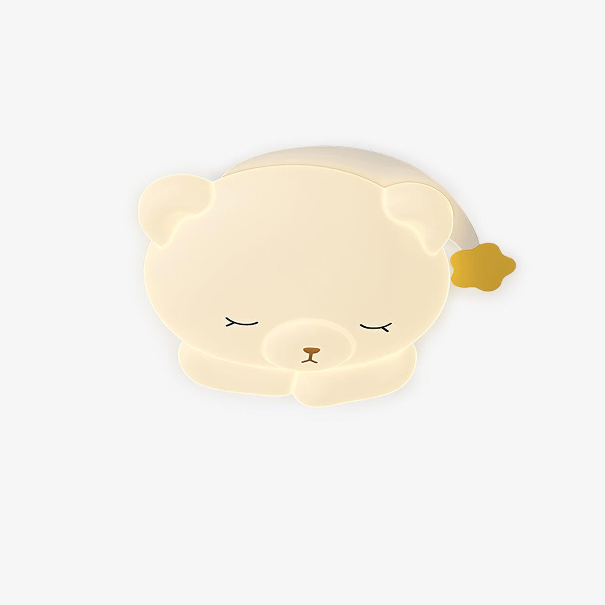 Cute Sleepy Bear Ceiling Lamp 20.5″- 5.5″ - Docos
