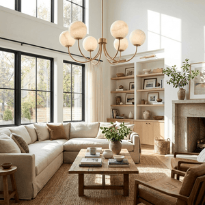 Cyrilla Alabaster Chandelier
