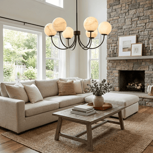 Cyrilla Alabaster Chandelier