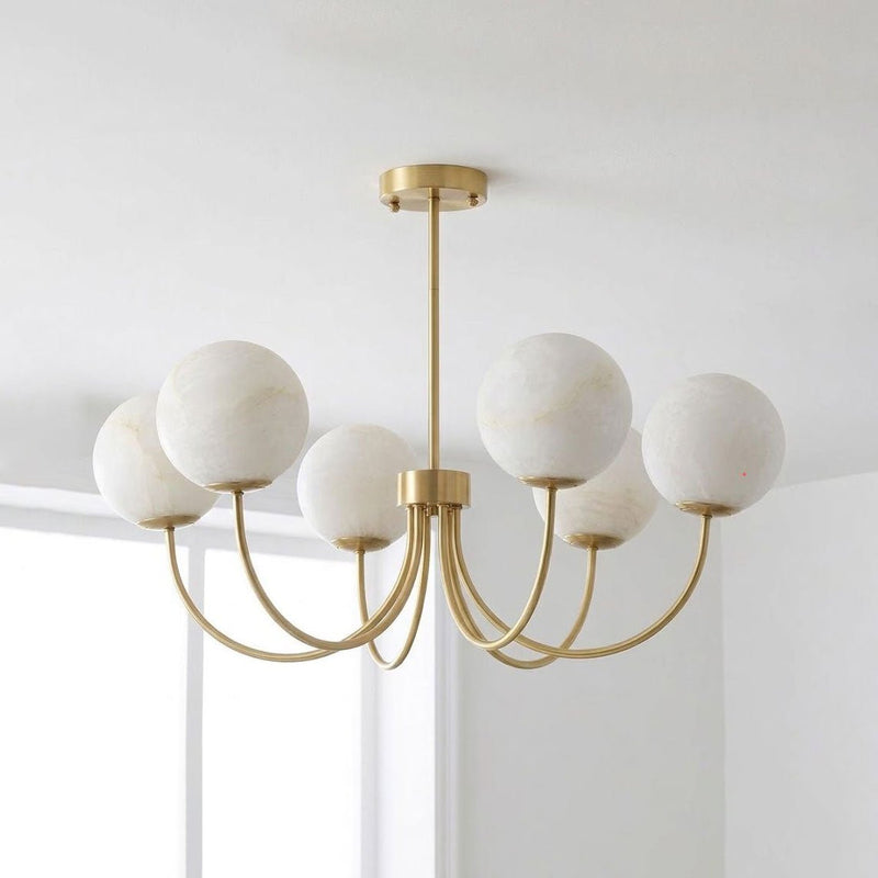 Cyrilla Alabaster Chandelier – detail 11