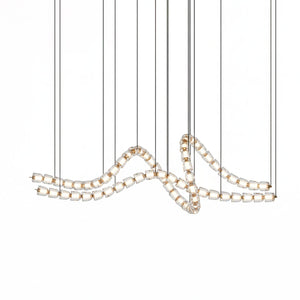 Gabriel Gold Chandelier