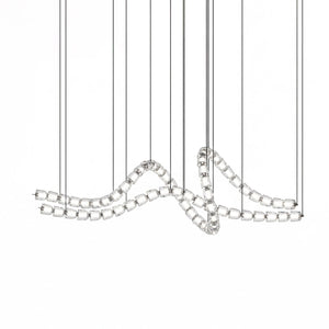 Gabriel Chrome Chandelier