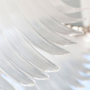The Bird Feather Wings LED Chandelier | Custom Size & Made-to-Order Lighting for Luxury Homes & Commercial Spaces
