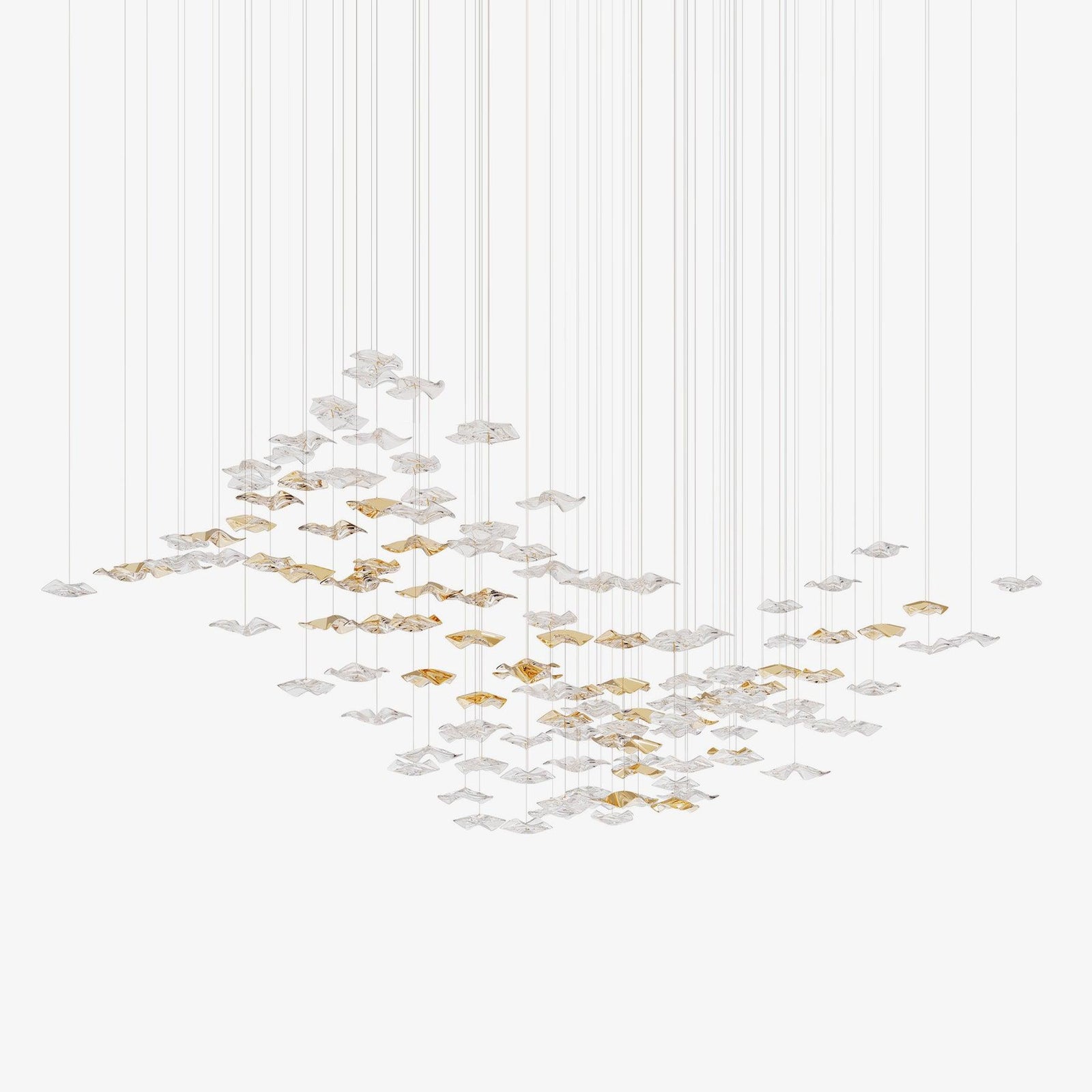 Tidal Art Glass Pendants Lamp
