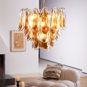 Solviva Glass Chandelier