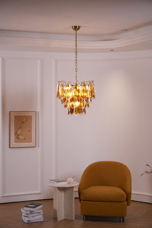 Solviva Glass Chandelier
