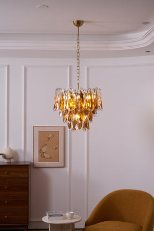 Solviva Glass Chandelier