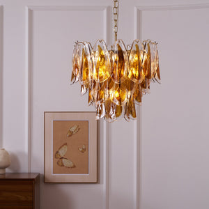 Solviva Glass Chandelier