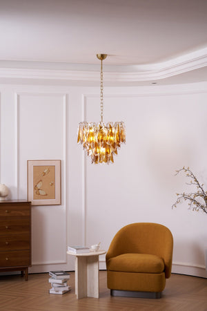 Solviva Glass Chandelier