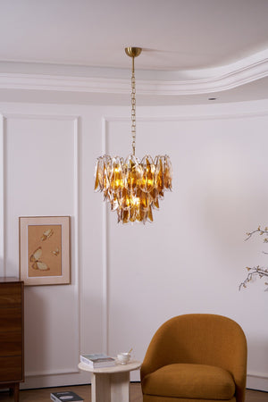 Solviva Glass Chandelier