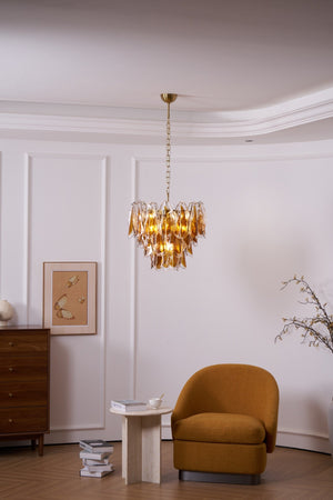 Solviva Glass Chandelier