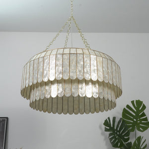 Capiz Aurelia Chandelier