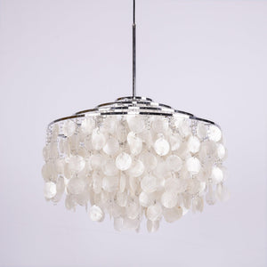 Round Shell Chandelier
