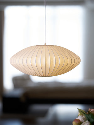 Bubble Mulberry Silk Pendant Lamp
