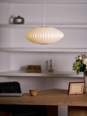 Bubble Mulberry Silk Pendant Lamp