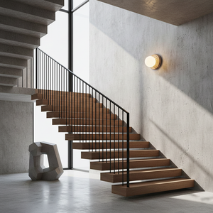 Dahlia Round Wall Lamp