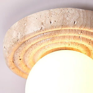 Dahlia Round Wall Lamp 7″- 6.5″ - Docos