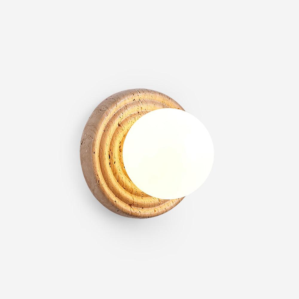 Dahlia Round Wall Lamp 7″- 6.5″ - Docos