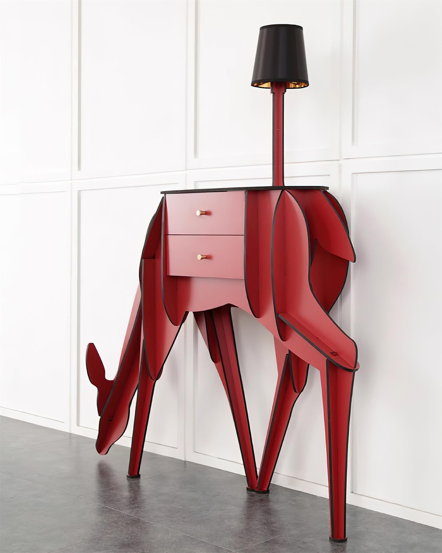 Deer Art Floor Lamp