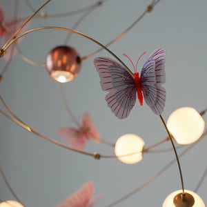 Flutter Orbit Butterfly Chandelier
