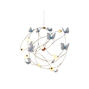 Flutter Orbit Butterfly Chandelier