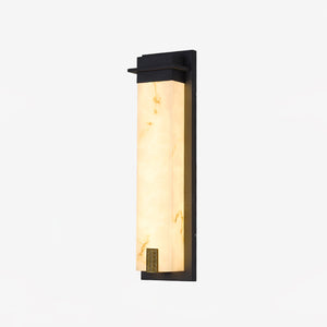 Delaney Alabaster Outdoor Wall Light