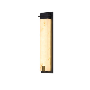 Delaney Alabaster Outdoor Wall Light