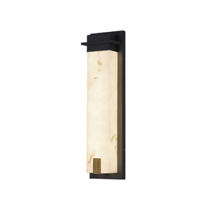 Delaney Alabaster Outdoor Wall Light