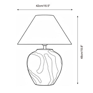 Desert Swirl Table Lamp