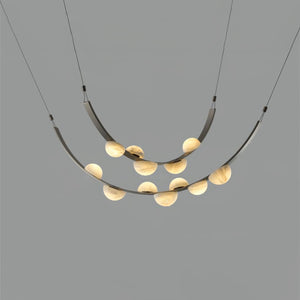 Dew Drops Alabaster Chandelier
