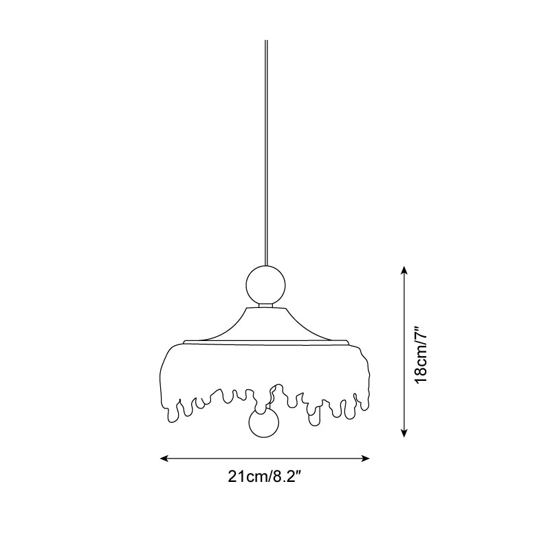 Dewdrop Halo Pendant Lamp