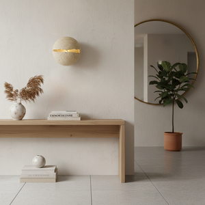 Dino Egg Stone Wall Lamp