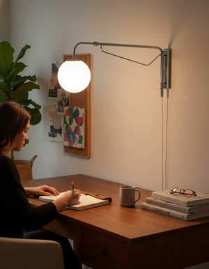 Dione Plug In Wall Lamp