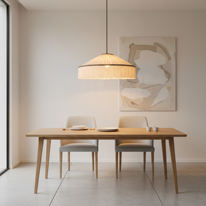 Diosa Fabric Plug In Pendant Lamp