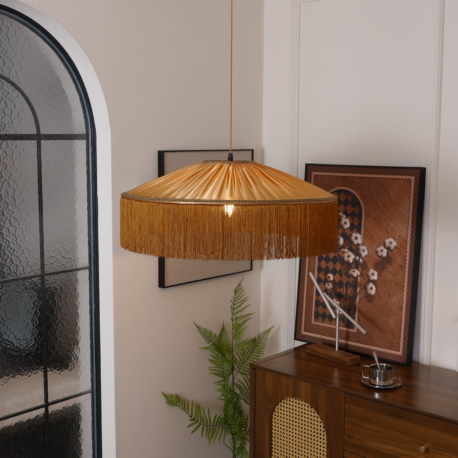 Diosa Fabric Pendant Lamp