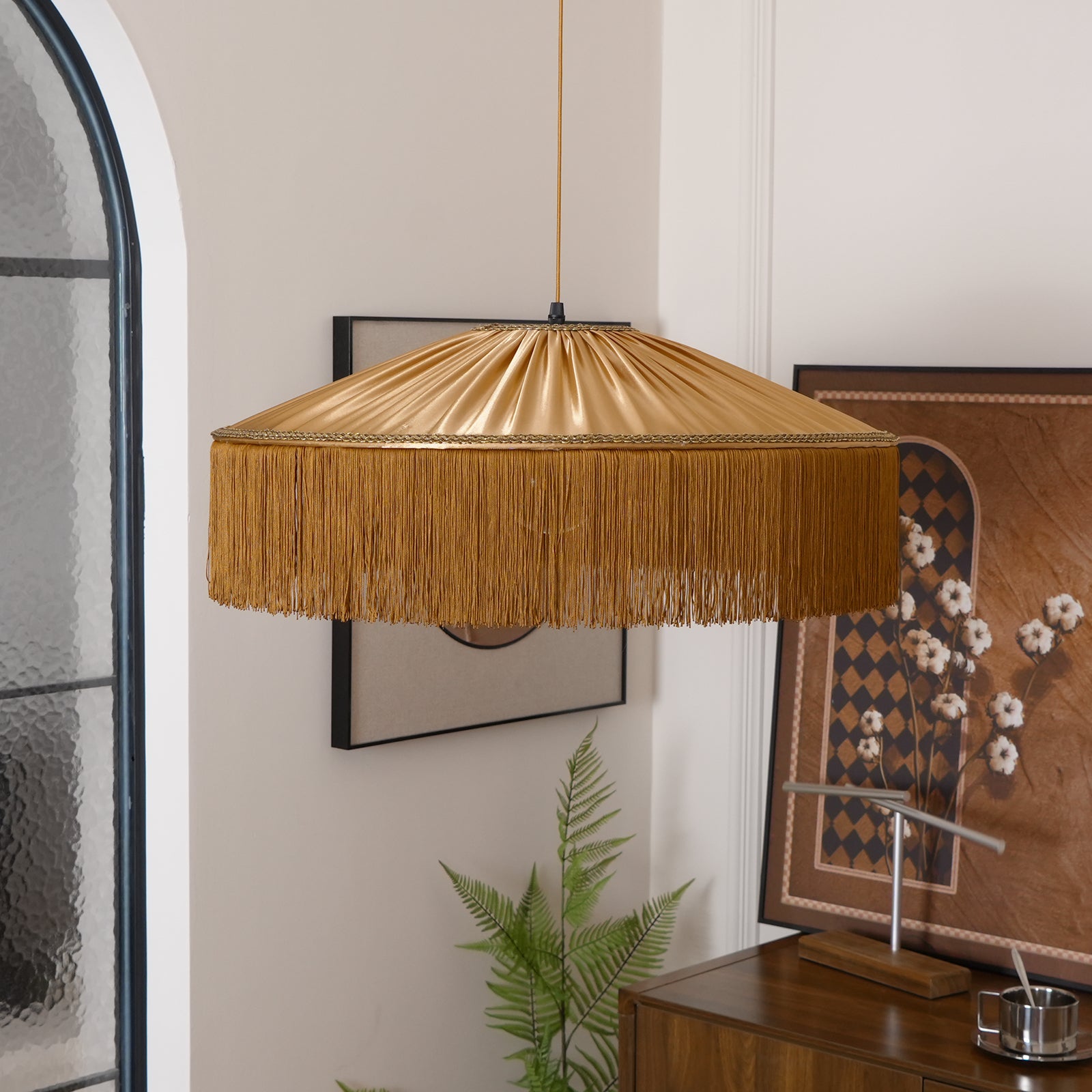 Diosa Fabric Pendant Lamp