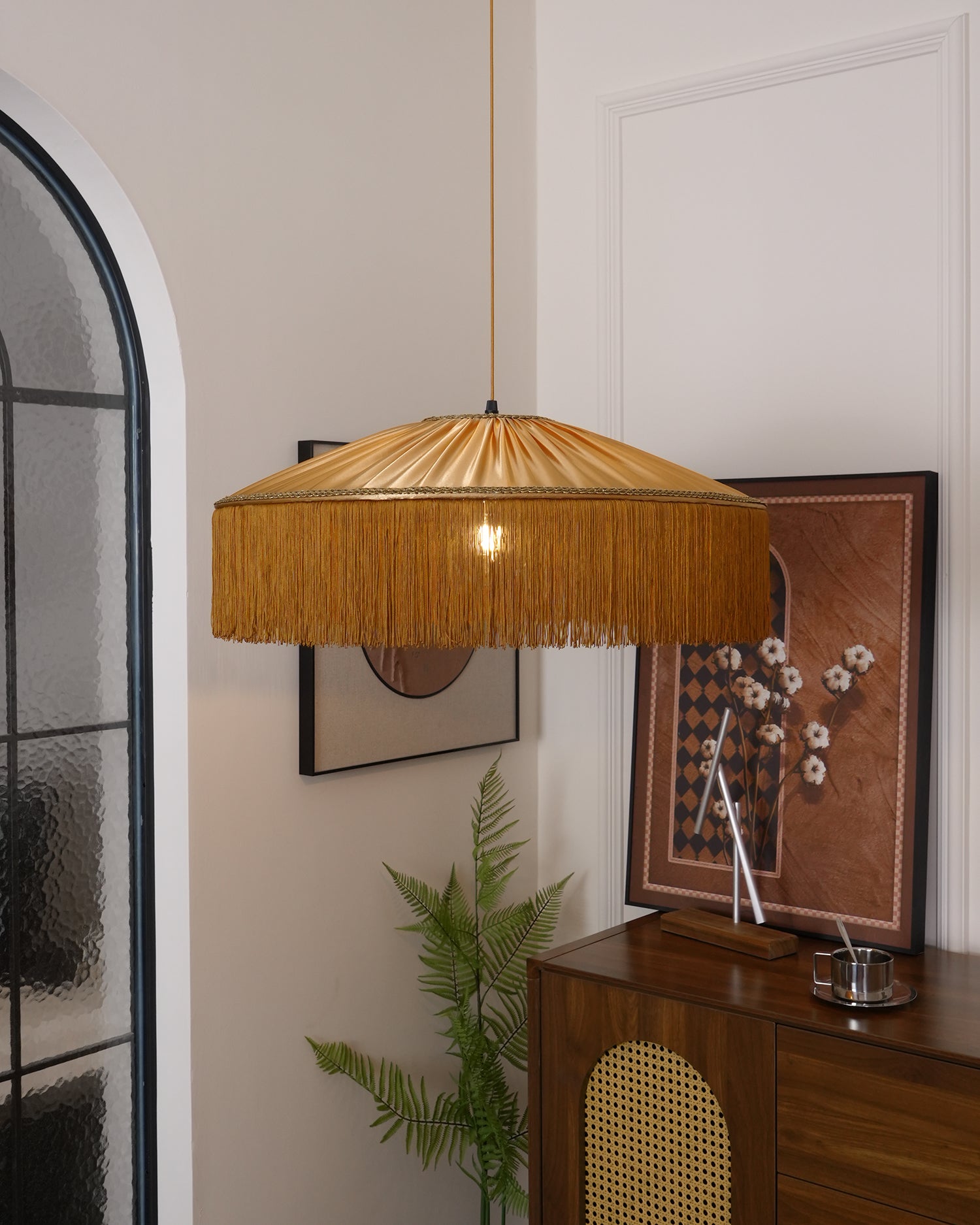 Diosa Fabric Pendant Lamp