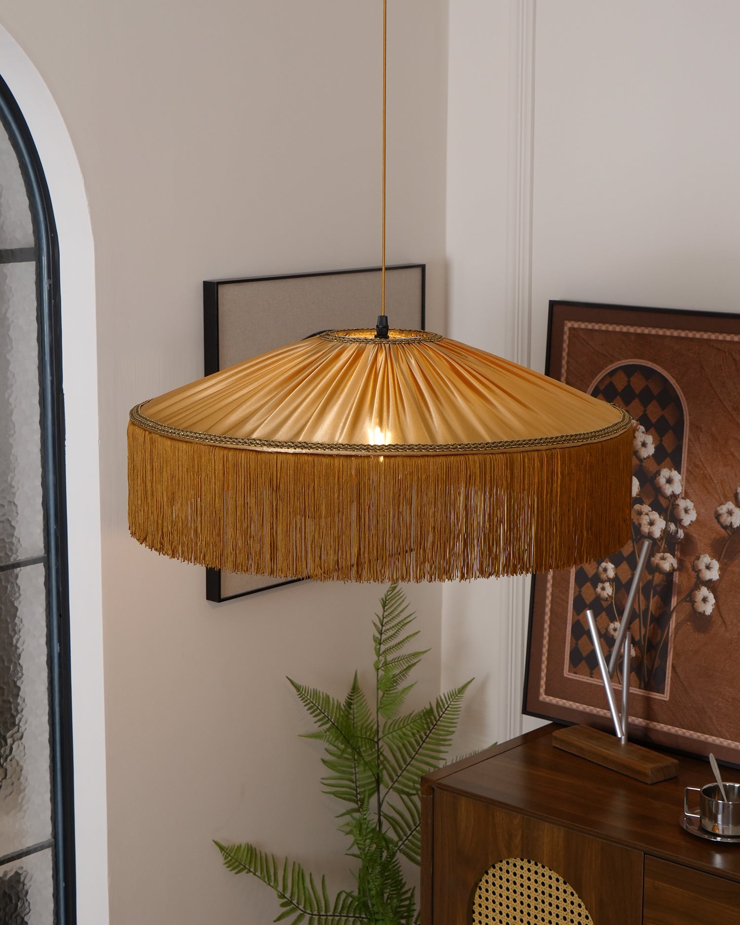 Diosa Fabric Pendant Lamp