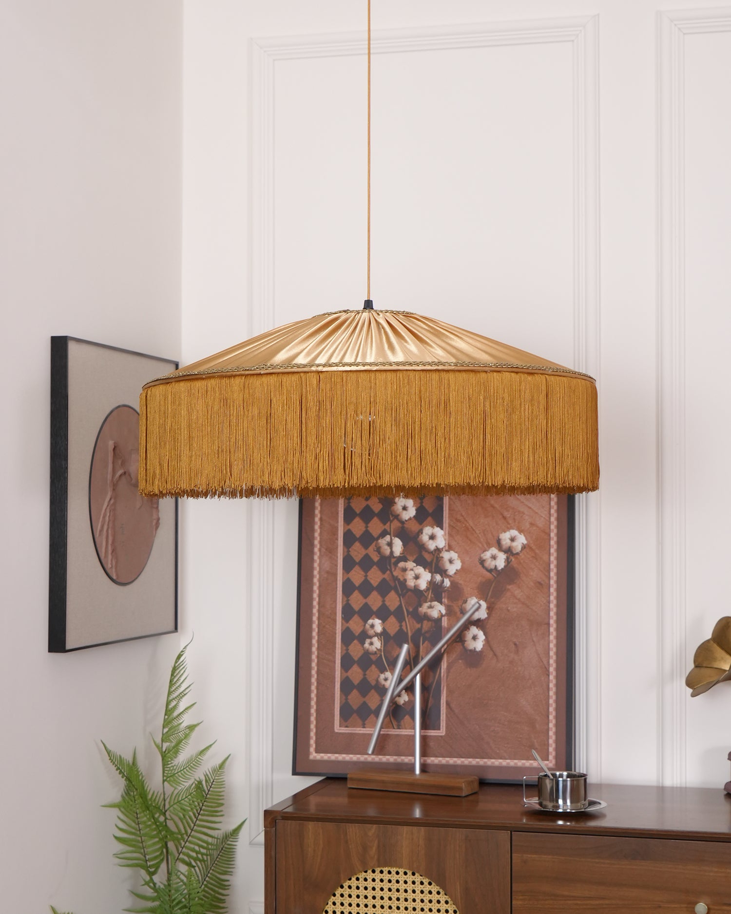 Diosa Fabric Pendant Lamp