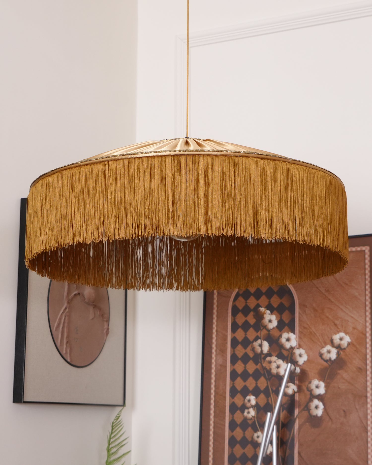 Diosa Fabric Pendant Lamp