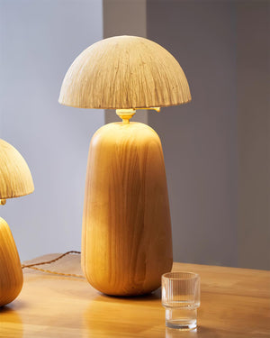 Dira Oak Table Lamp