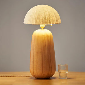 Dira Oak Table Lamp