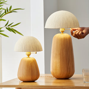 Dira Oak Table Lamp