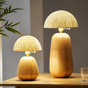 Dira Oak Table Lamp