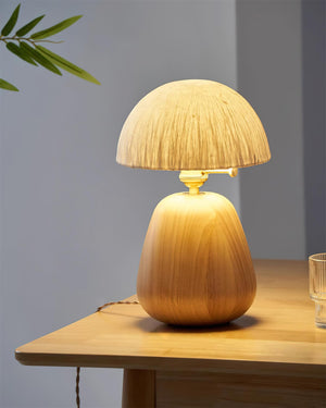 Dira Oak Table Lamp