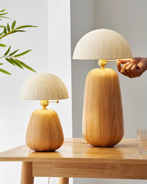 Dira Oak Table Lamp